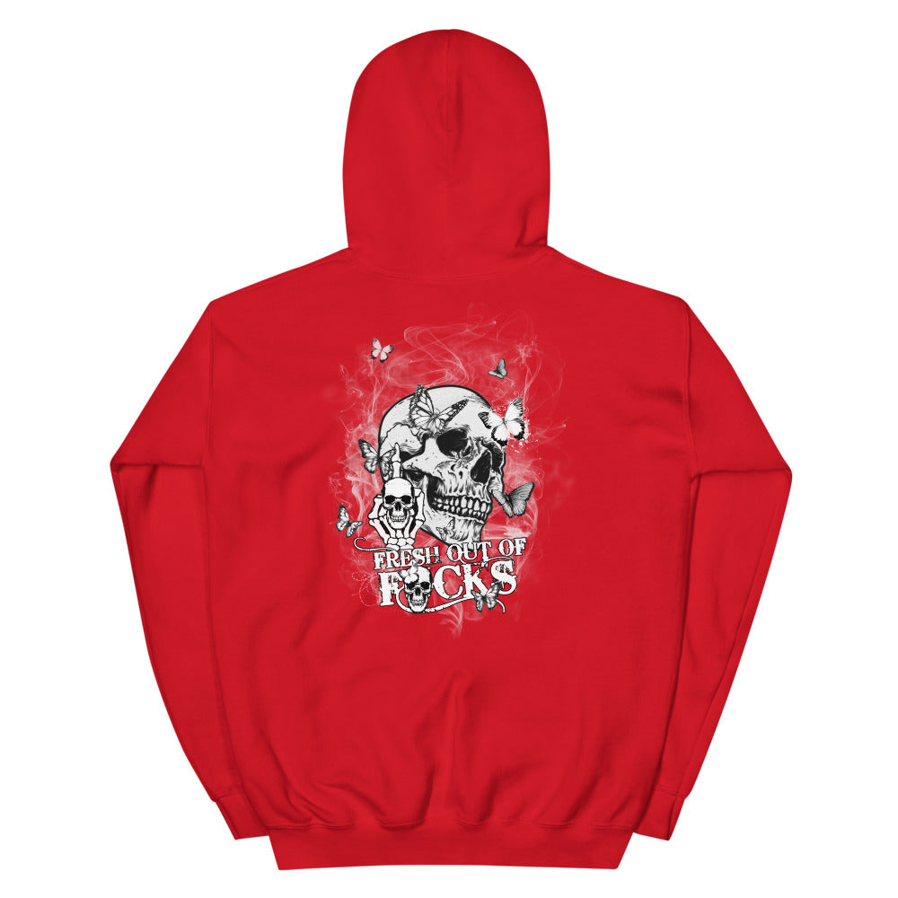 Fresh Out of F*cks Skulls Unisex Hoodie