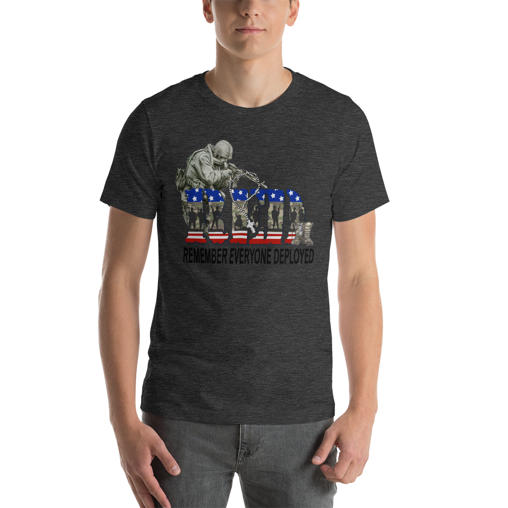 R.E.D Remember Everyone Employed unisex t-shirt