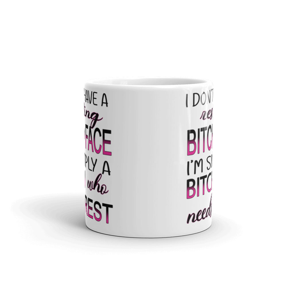 Resting bitch mug