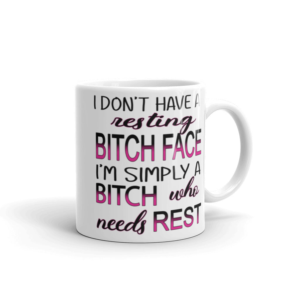 Resting bitch mug