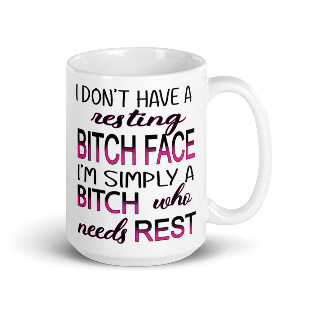 Resting bitch mug